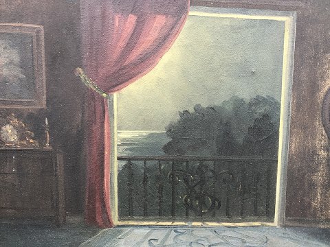 Udsigt fra balkon mod havet2600kr