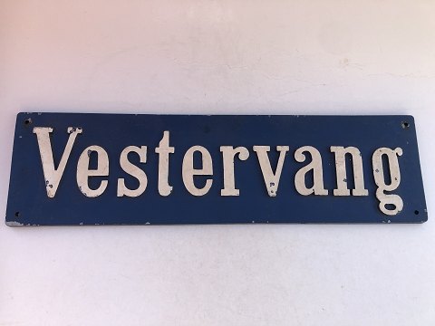 Verkehrsschild
Vestervang
750 DKK