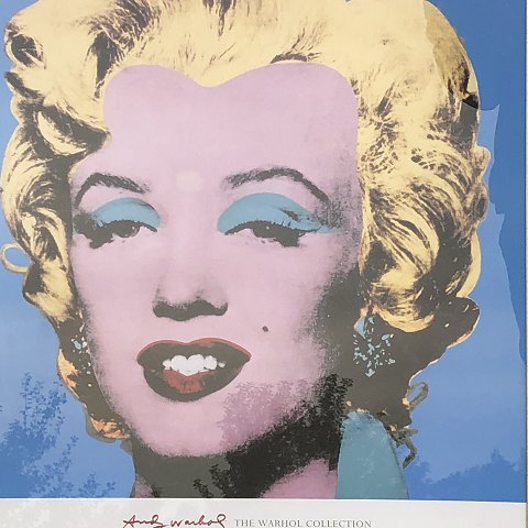 Nyere indrammet tryk
Andy Warhol
Marilyn
1100kr