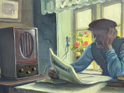 Svend Holm
Kai in seinem Wohnzimmer
*875 DKK