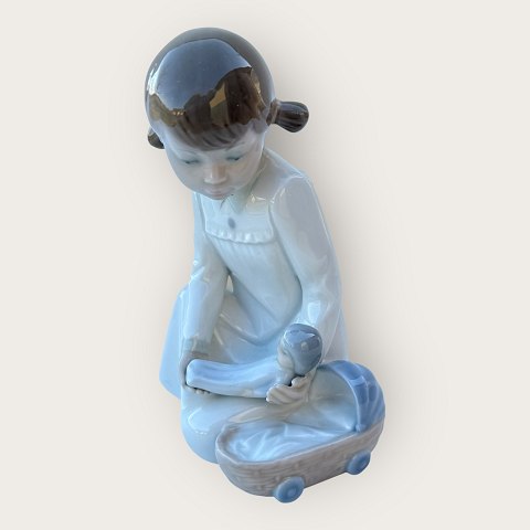 Zaphir, LladroSpanienPige med dukke150kr