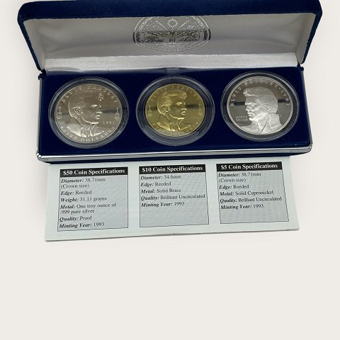 Elvis PresleyGedenkmünzen-Set*DKK 600
