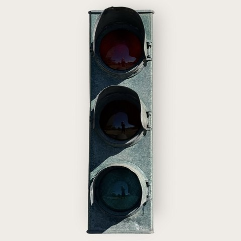 TrafiklysGrønpatineret metal*1100kr