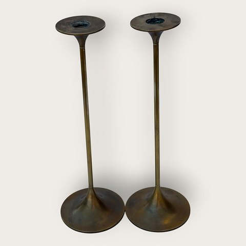 Torben Ørskovset of brass candlesticks Hi-Fi*DKK 450