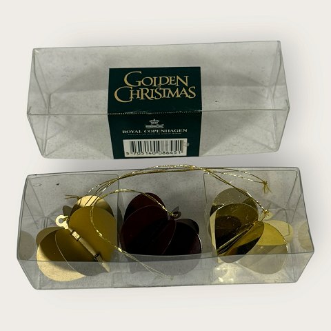 Royal CopenhagenGolden Christmas3 hearts*DKK 125