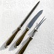 Georg Jensen
Roasting fork, knife, knife sharpener
Brass and stainless steel
*DKK 875