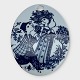 Bjorn Wiinblad
Blue oval plate
Roses
*DKK 100