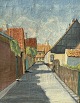 Ölgemälde auf LeinwandStadtmotiv*DKK 750