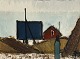 Peder Brøndum SørensenFigure by houses*DKK 700