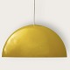Große gelbe Kunststofflampe*650 DKK
