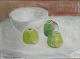 Poul SørensenStill life with bowl and apples*DKK 875