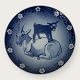 Royal CopenhagenMother and Child PlateGoat with Kid1987*100 DKK