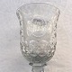Ældre Böhmisk glasslebet og graveret*350kr